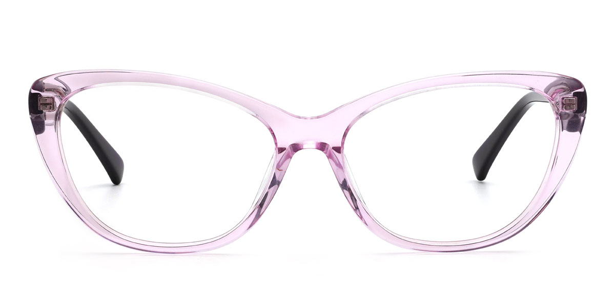 Klar Lila Adelina - Cat Eye Glasses