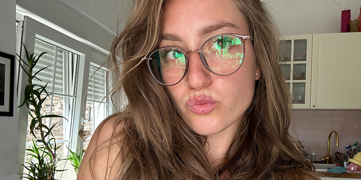 Marron Enid Lunettes - Oval Glasses