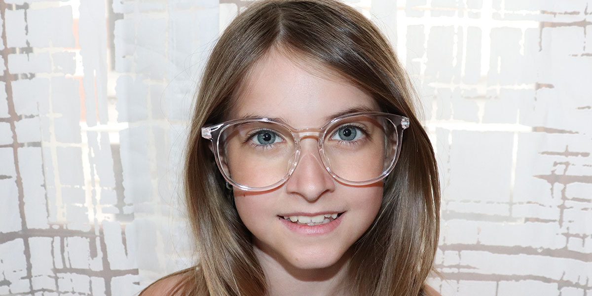 Light Pink Gavyn (Age 10-16) Glasses - Kids Glasses
