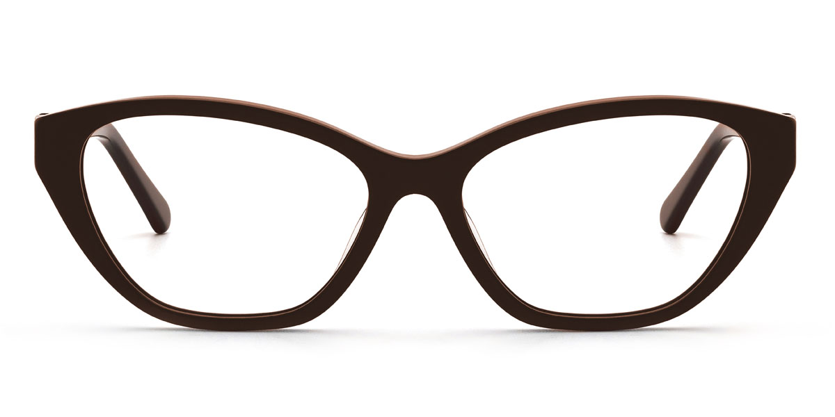 Marron Junior Lunettes - Rectangle Glasses