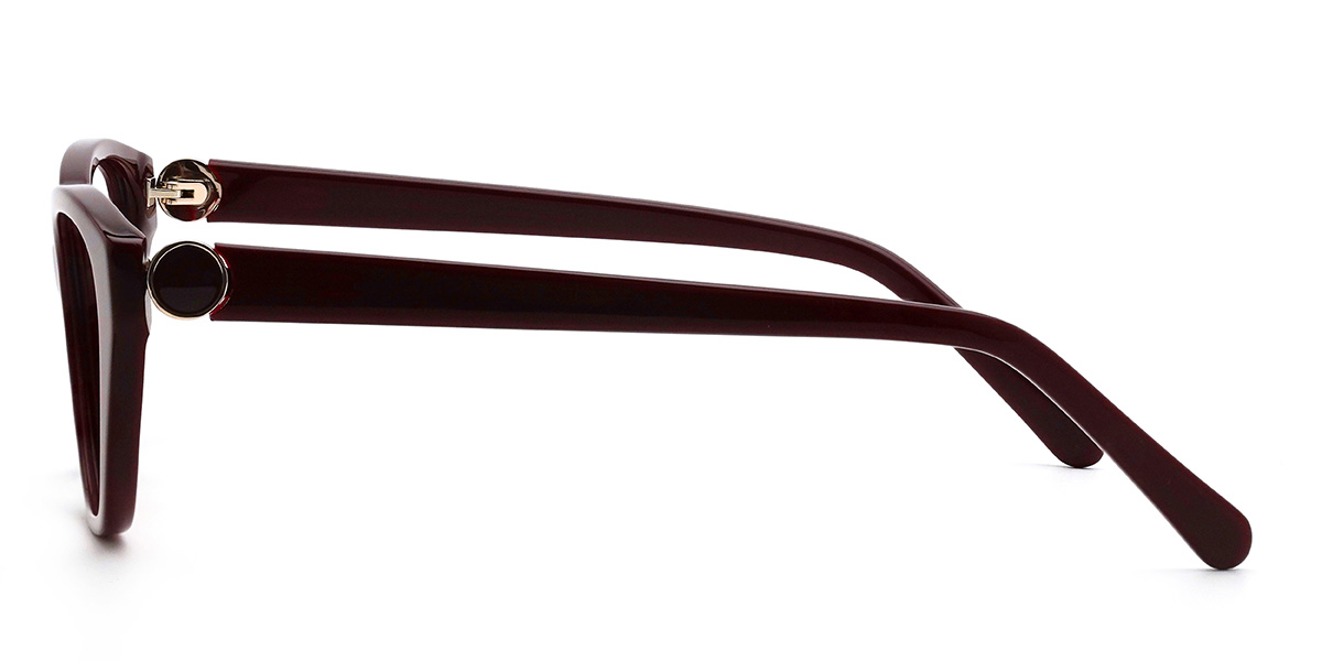 Jujube vörös Junior Szemüveg - Rectangle Glasses