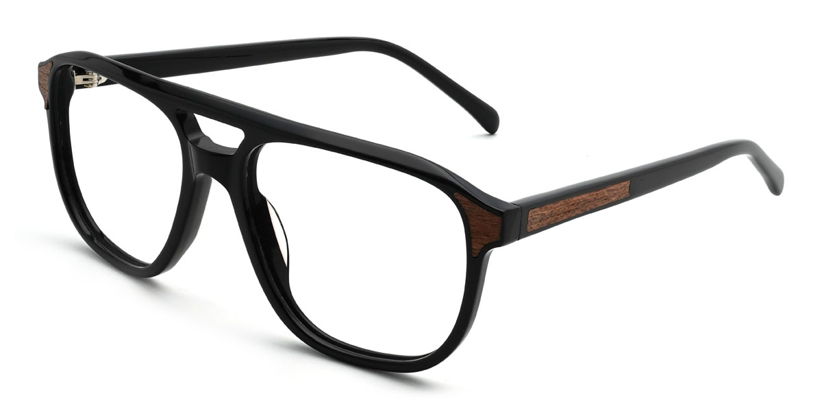 Fekete Malakai Szemüveg - Aviator Glasses