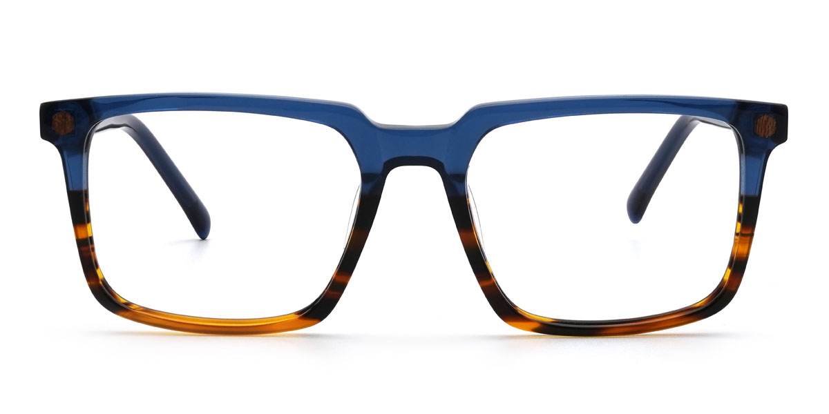 Kék teknősbéka Brantley Szemüveg - Rectangle Glasses