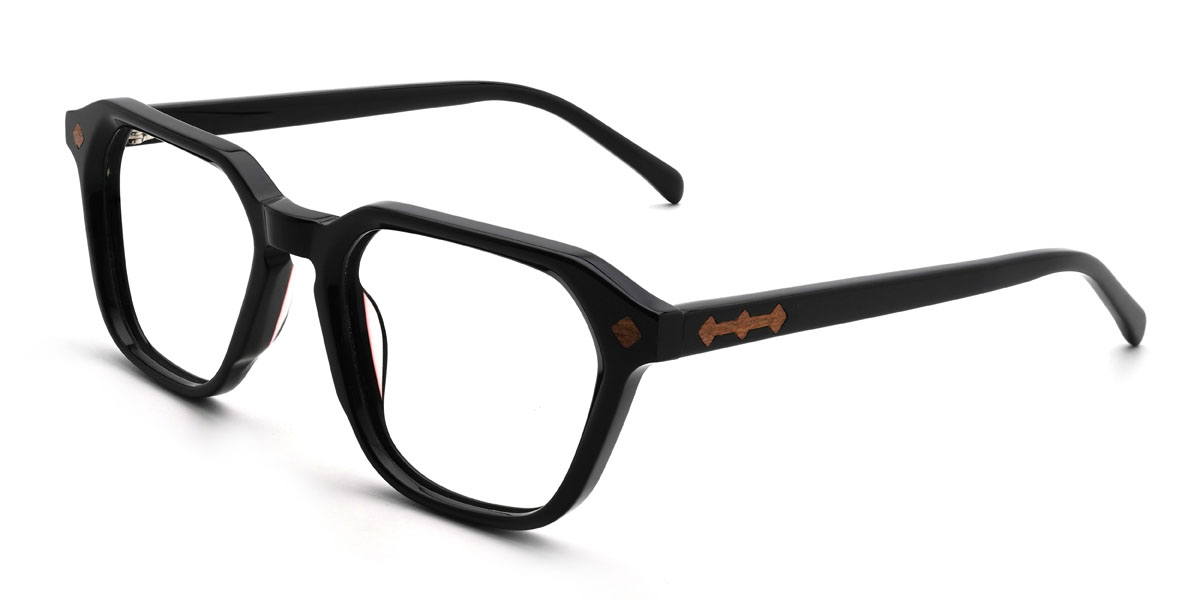 Fekete Harley Szemüveg - Rectangle Glasses