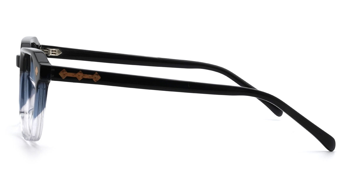 Fekete átlátszó Harley Szemüveg - Rectangle Glasses