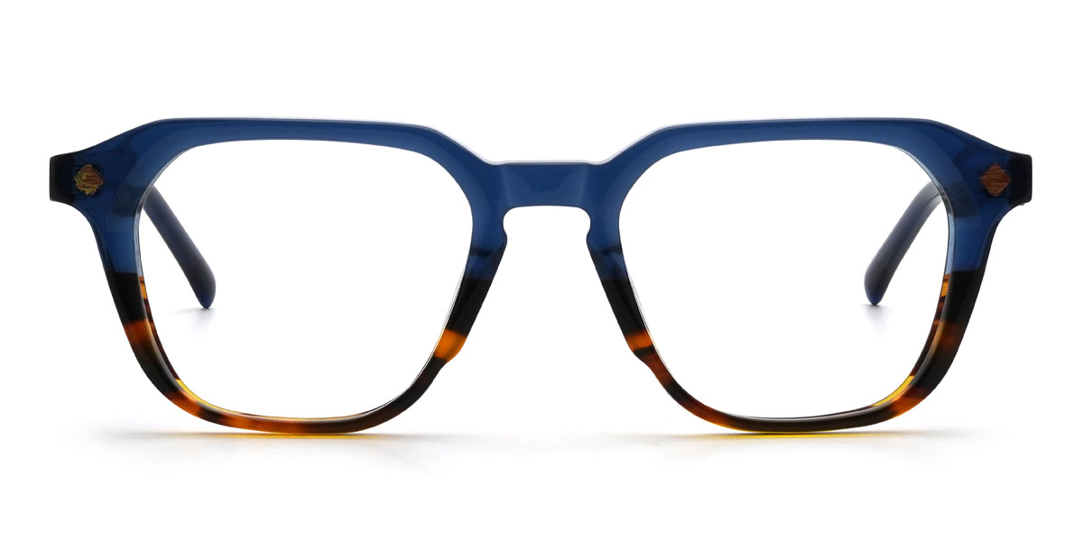 Kék teknősbéka Harley Szemüveg - Rectangle Glasses