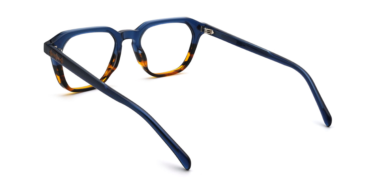 Kék teknősbéka Harley Szemüveg - Rectangle Glasses