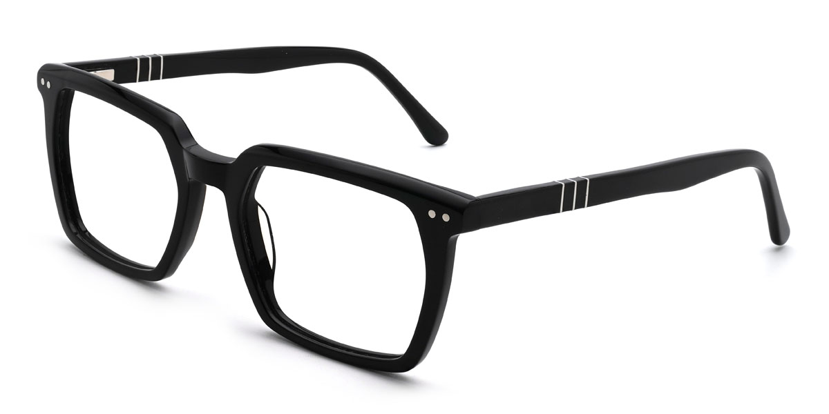 Fekete Khalil Szemüveg - Rectangle Glasses