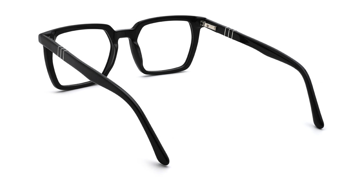 Fekete Khalil Szemüveg - Rectangle Glasses