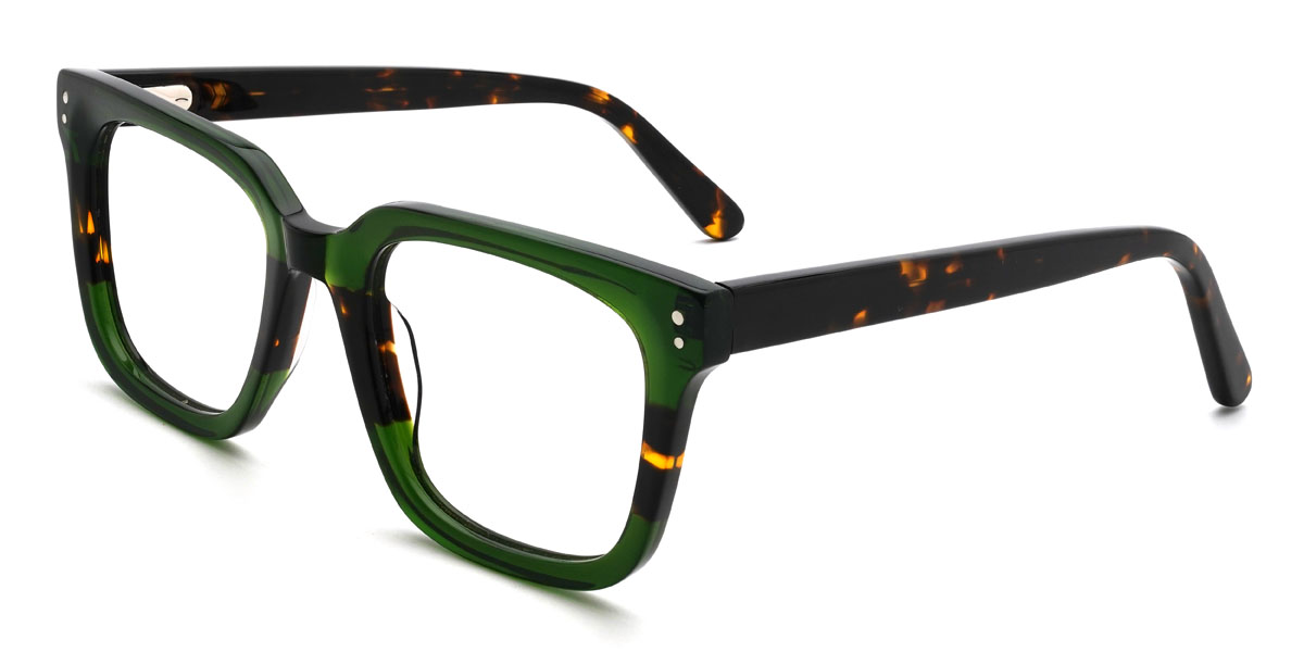 Zöld Pablo Szemüveg - Rectangle Glasses