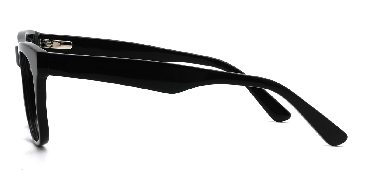 Fekete Sylas Szemüveg - Rectangle Glasses