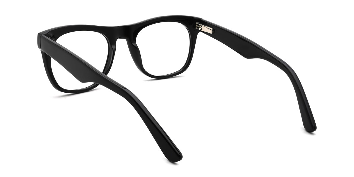 Fekete Sylas Szemüveg - Rectangle Glasses