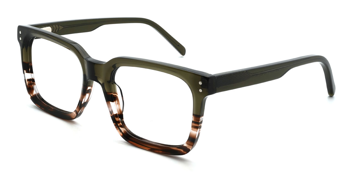 Szürke teknőspáncél Alonzo Szemüveg - Rectangle Glasses