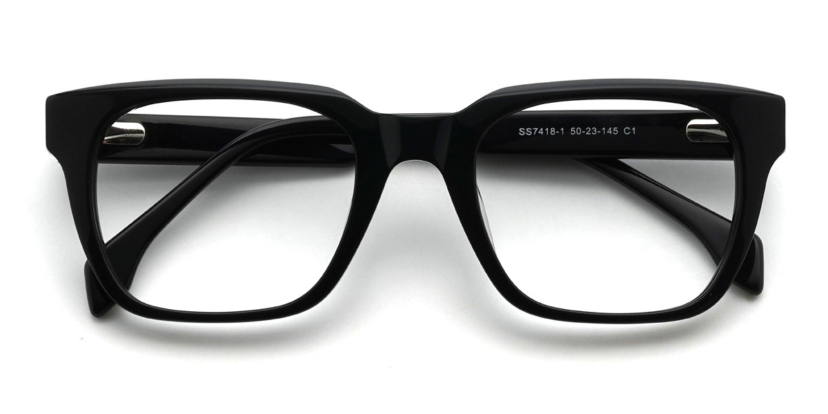 Fekete Donovan Szemüveg - Round Glasses