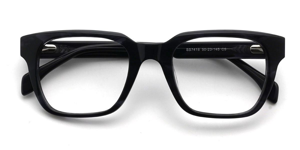 Fekete teknősbéka Donovan Szemüveg - Round Glasses