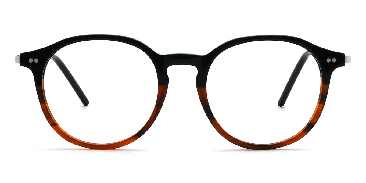 Fekete teknősbéka Maryam Szemüveg - Oval Glasses