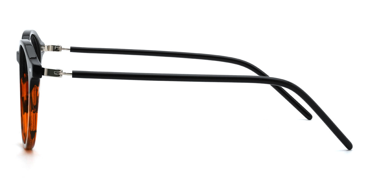 Fekete teknősbéka Maryam Szemüveg - Oval Glasses
