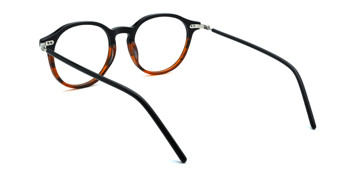 Fekete teknősbéka Maryam Szemüveg - Oval Glasses