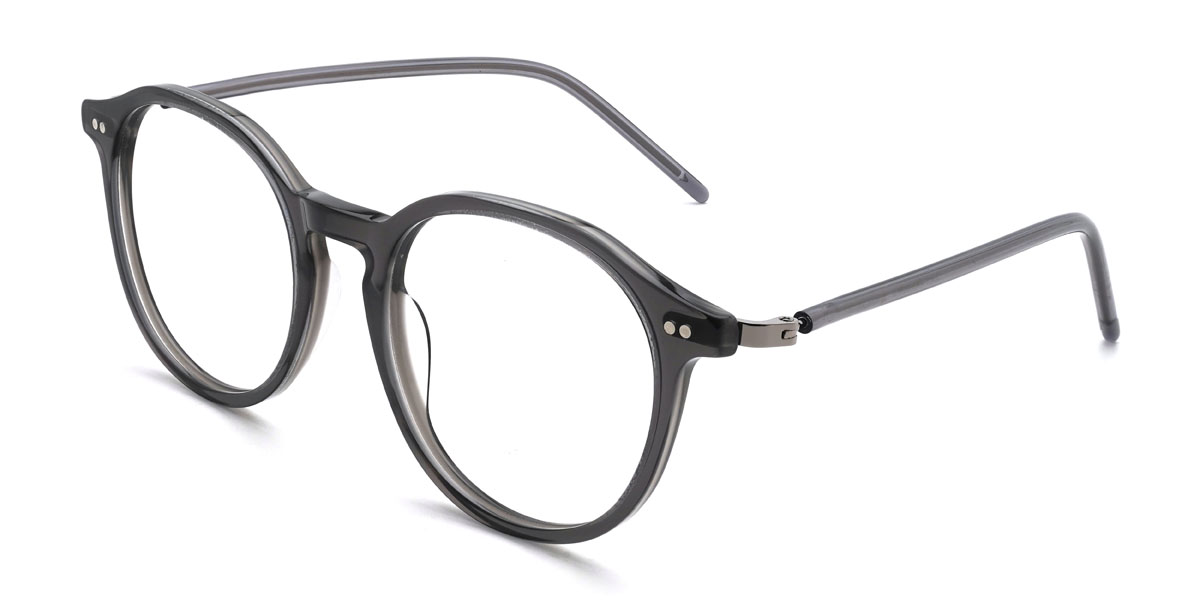 Szürke Maryam Szemüveg - Oval Glasses