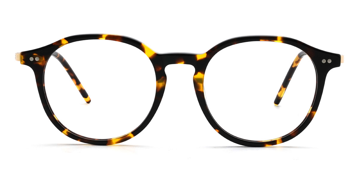 Sárga teknősbéka Maryam Szemüveg - Oval Glasses