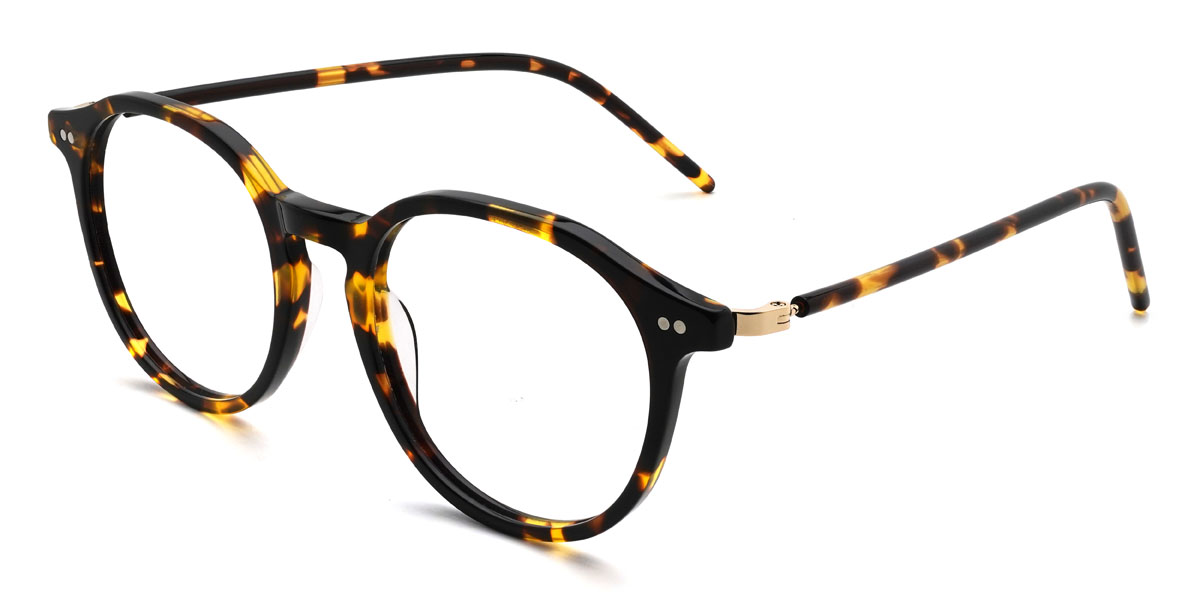 Sárga teknősbéka Maryam Szemüveg - Oval Glasses