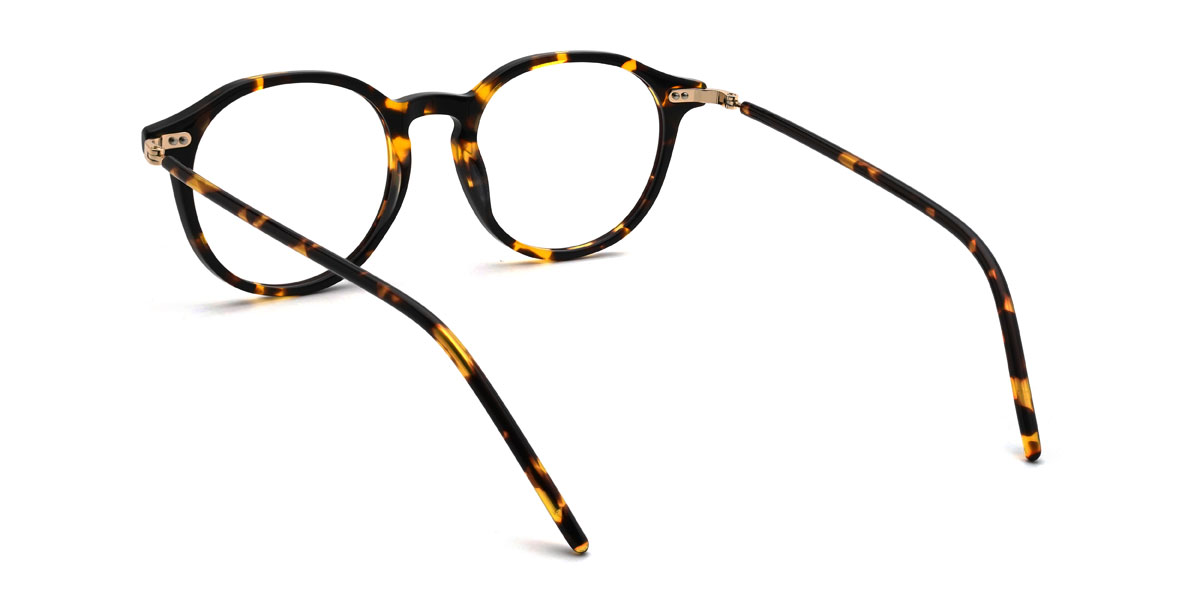 Sárga teknősbéka Maryam Szemüveg - Oval Glasses
