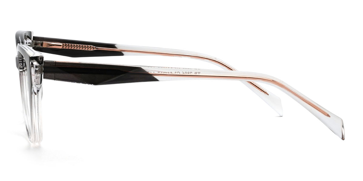 Színátmenet Fekete Kolton Szemüveg - Rectangle Glasses