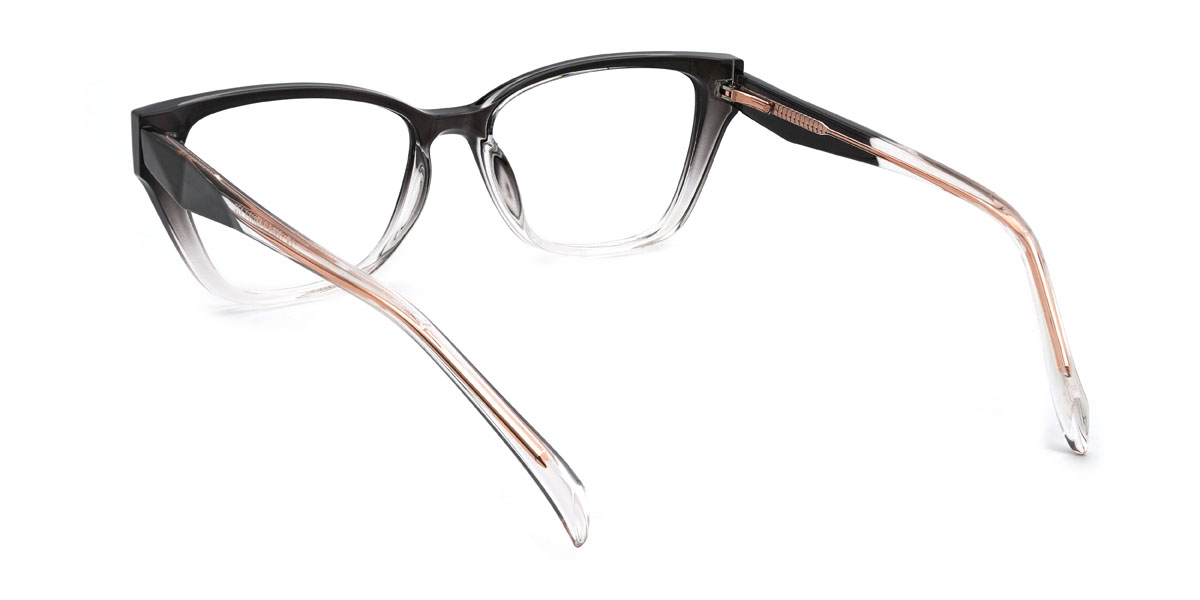 Színátmenet Fekete Kolton Szemüveg - Rectangle Glasses