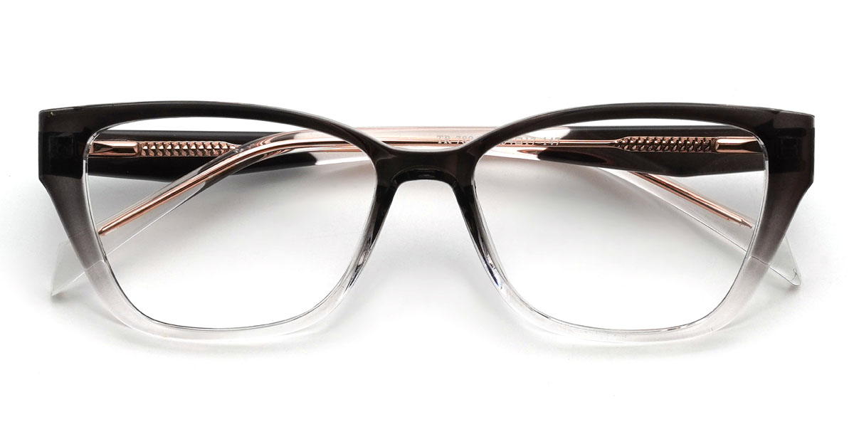 Színátmenet Fekete Kolton Szemüveg - Rectangle Glasses