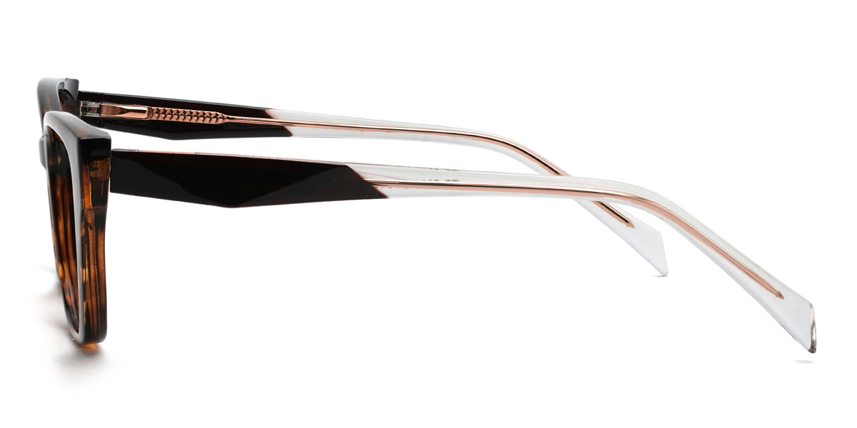 Écaille Kolton Lunettes - Rectangle Glasses