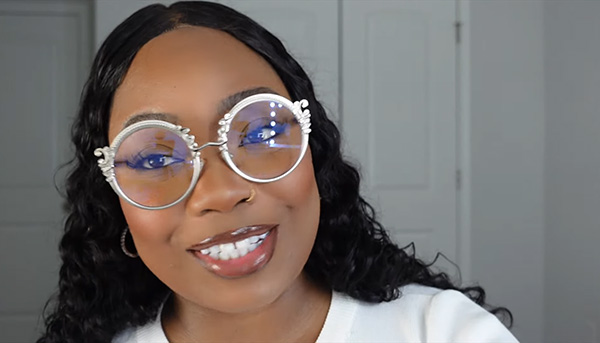 SERINITII WITHIN tries Lensmart Milani artistic frames, bold unique high - quality fashion eyewear.
