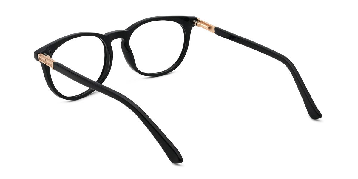 Fekete Emberley Szemüveg - Oval Glasses