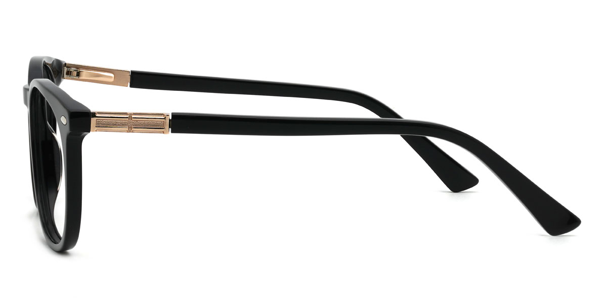 Fekete Emberley Szemüveg - Oval Glasses