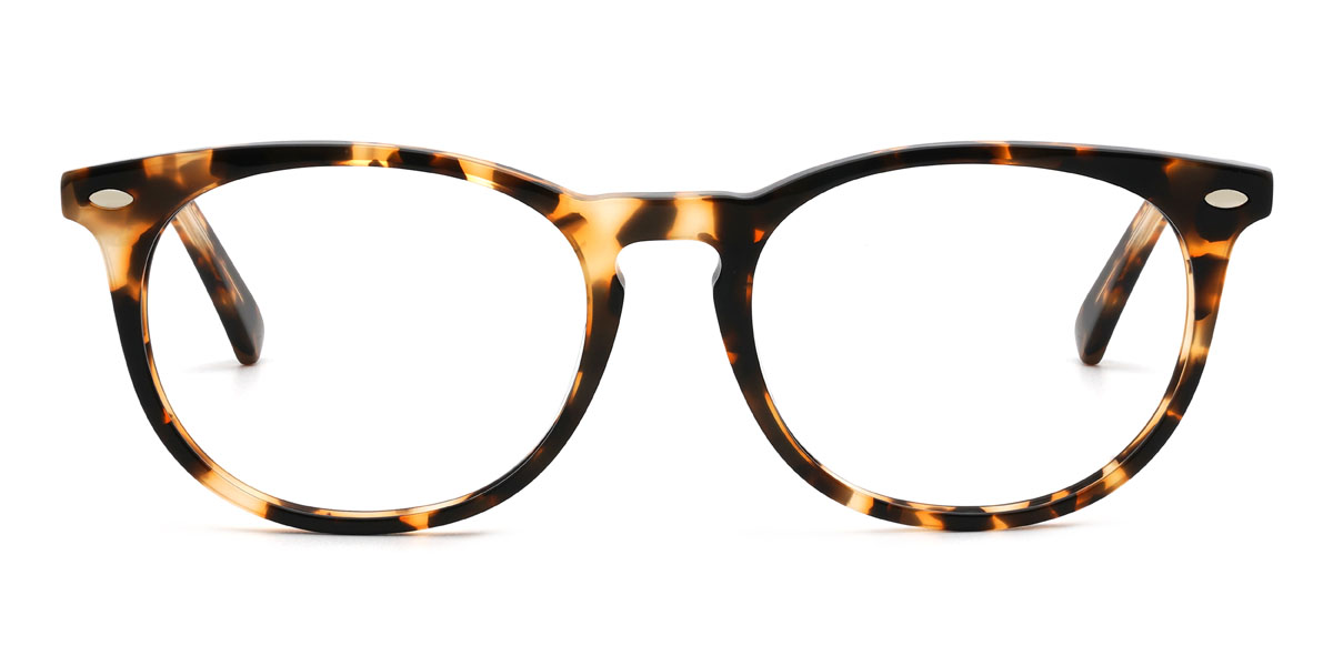 Sárga teknősbéka Emberley Szemüveg - Oval Glasses