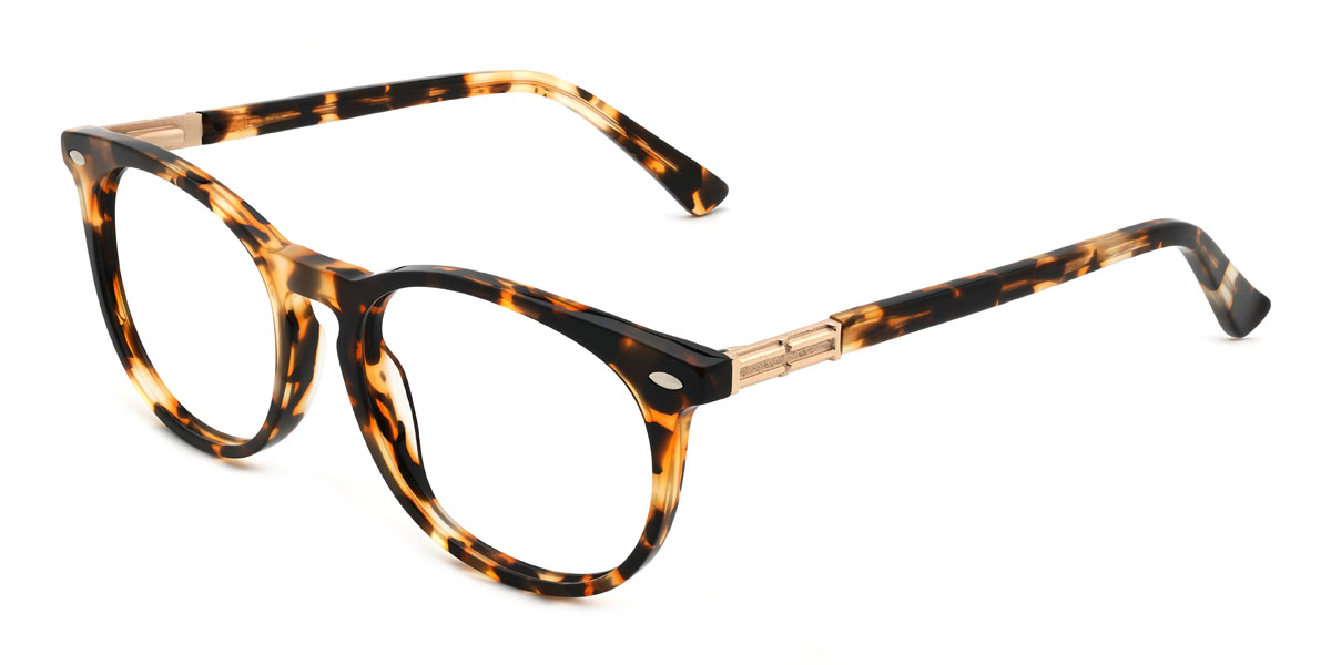 Sárga teknősbéka Emberley Szemüveg - Oval Glasses