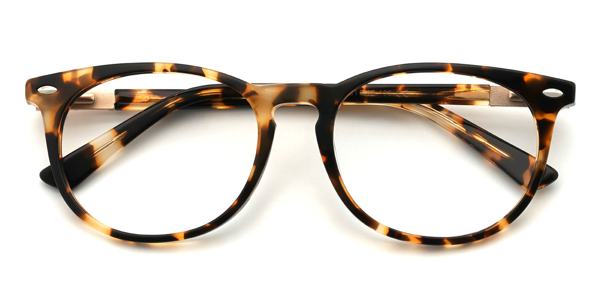 Sárga teknősbéka Emberley Szemüveg - Oval Glasses