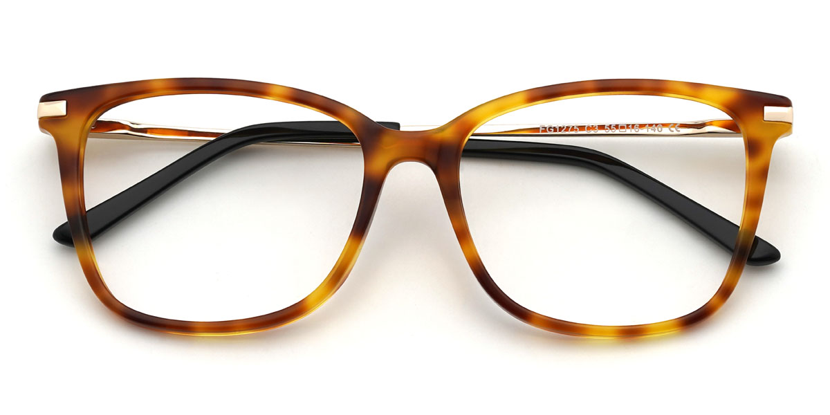 Schildpatt Analisa Brille - Rectangle Glasses