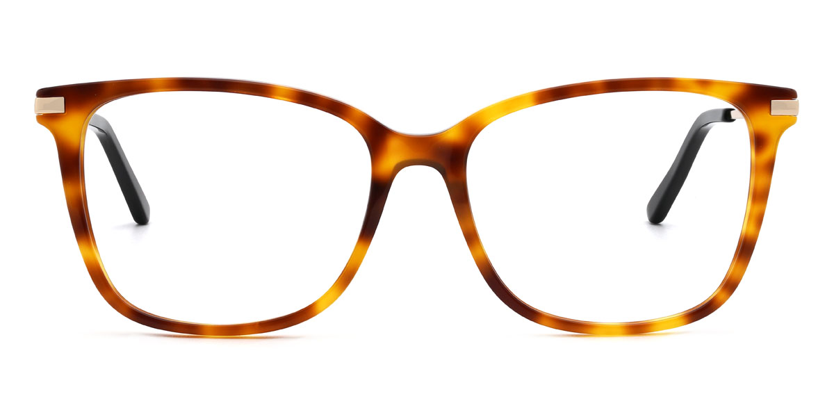 Schildpatt Analisa Brille - Rectangle Glasses