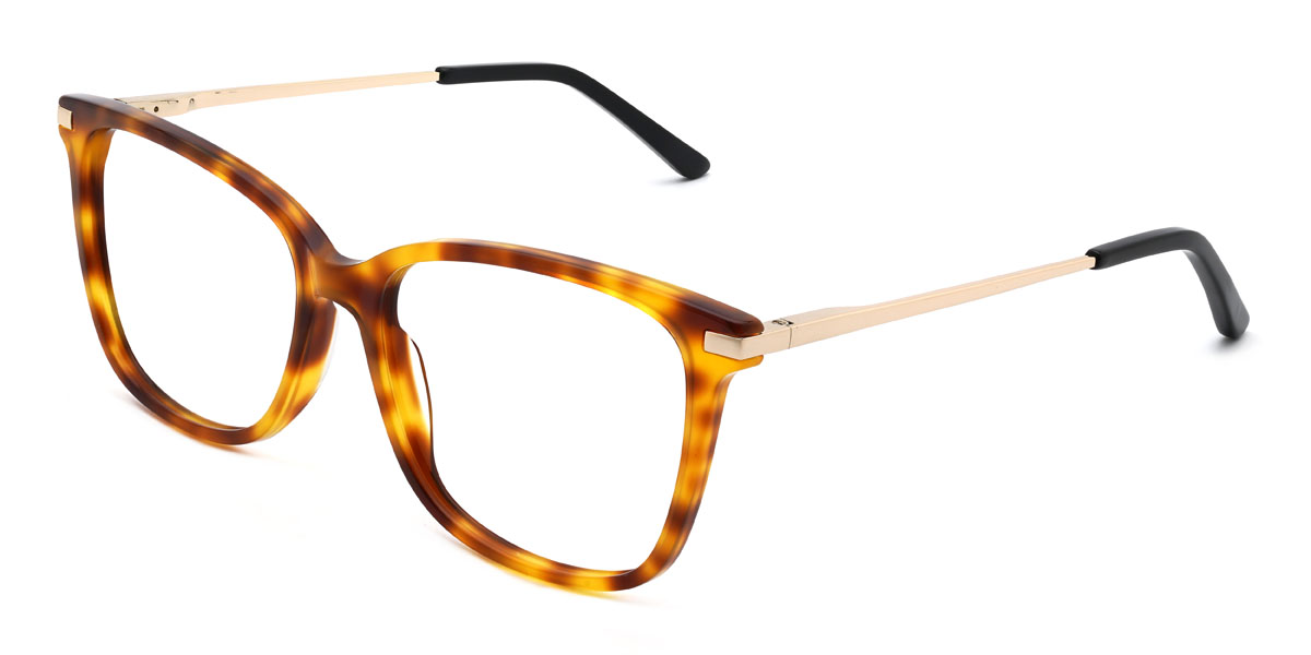 Schildpatt Analisa Brille - Rectangle Glasses