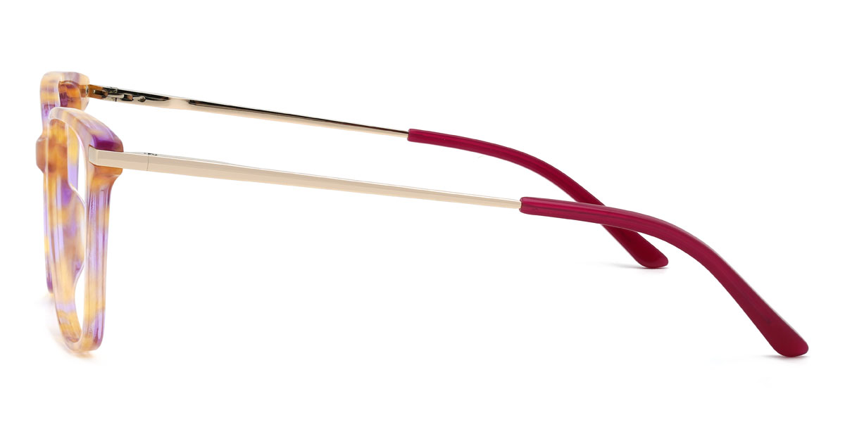 Lila teknősbéka Analisa Szemüveg - Rectangle Glasses