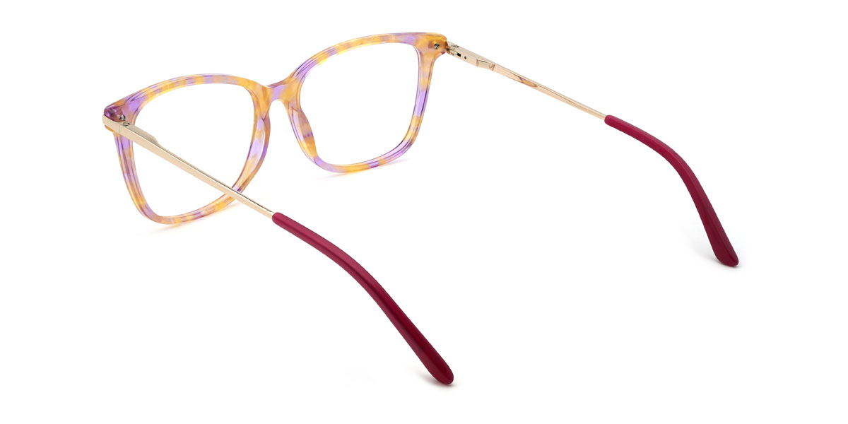 Lila teknősbéka Analisa Szemüveg - Rectangle Glasses