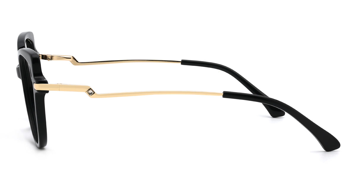 Arany fekete Momina Szemüveg - Cat Eye Glasses