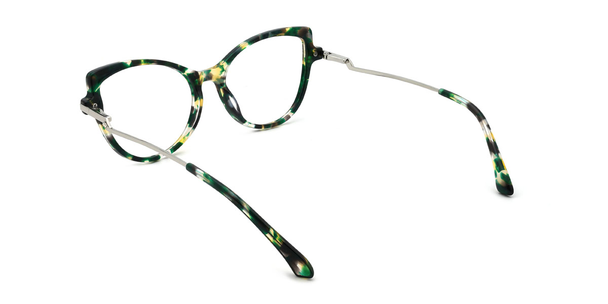 Zöld teknősbéka Momina Szemüveg - Cat Eye Glasses