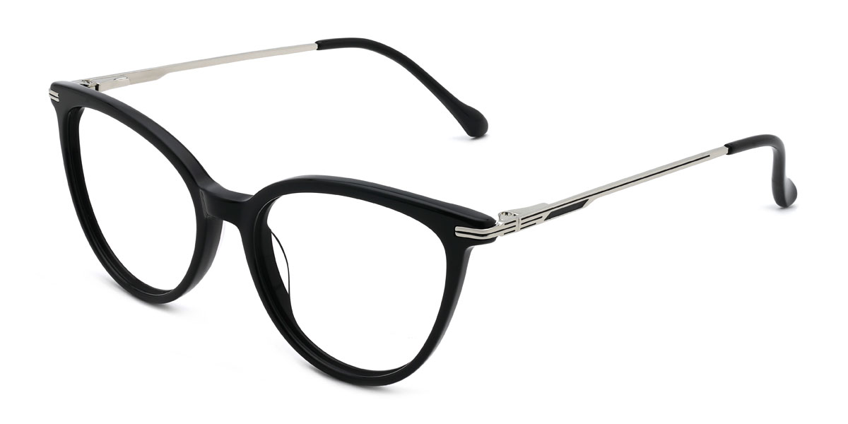 Fekete Suraya Szemüveg - Cat Eye Glasses