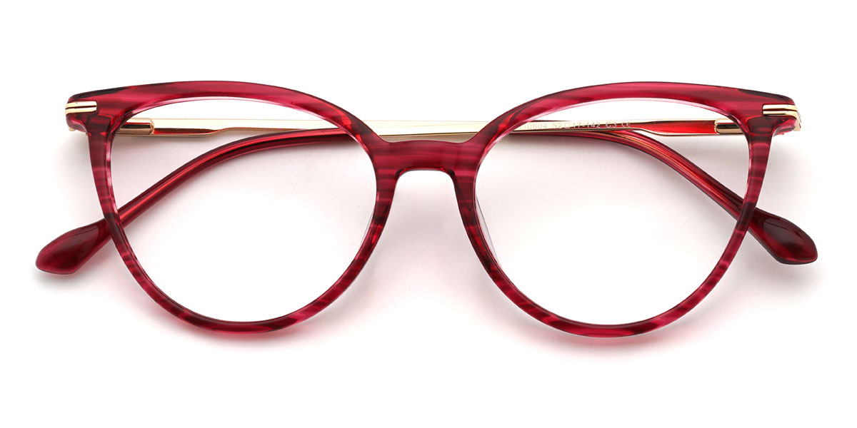Vörös teknősbéka Suraya Szemüveg - Cat Eye Glasses