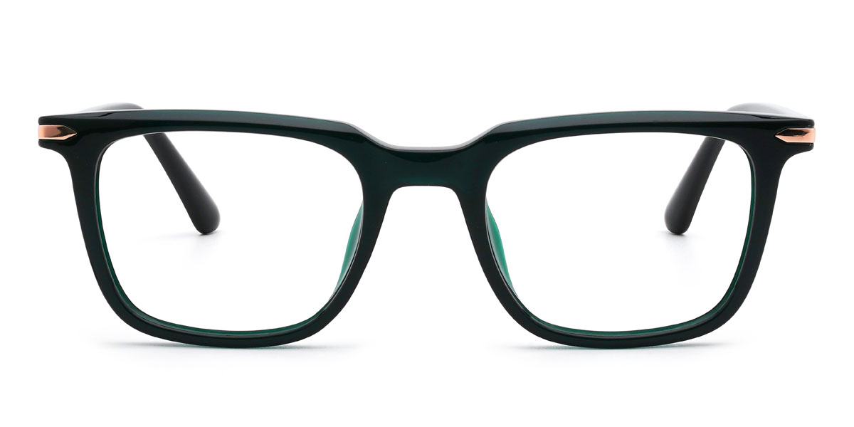 Mély zöld Kemper Szemüveg - Rectangle Glasses