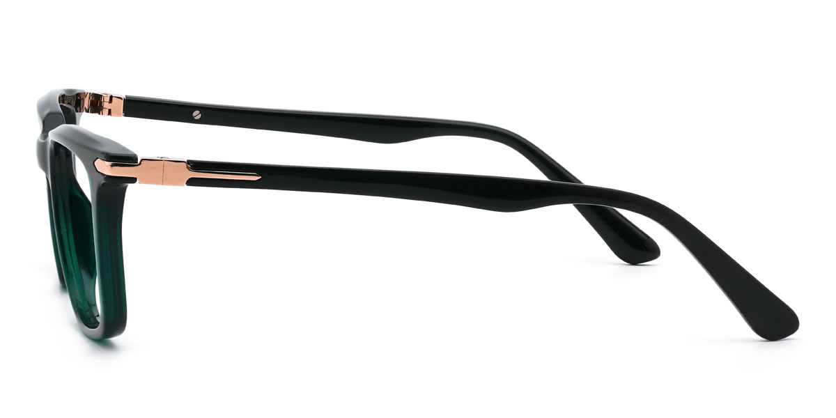 Mély zöld Kemper Szemüveg - Rectangle Glasses