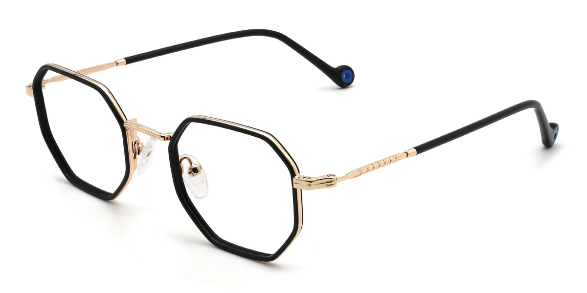 Fekete Dayna Szemüveg - Oval Glasses