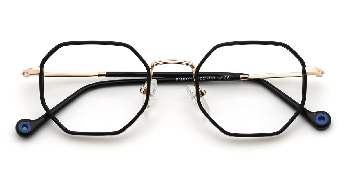 Fekete Dayna Szemüveg - Oval Glasses