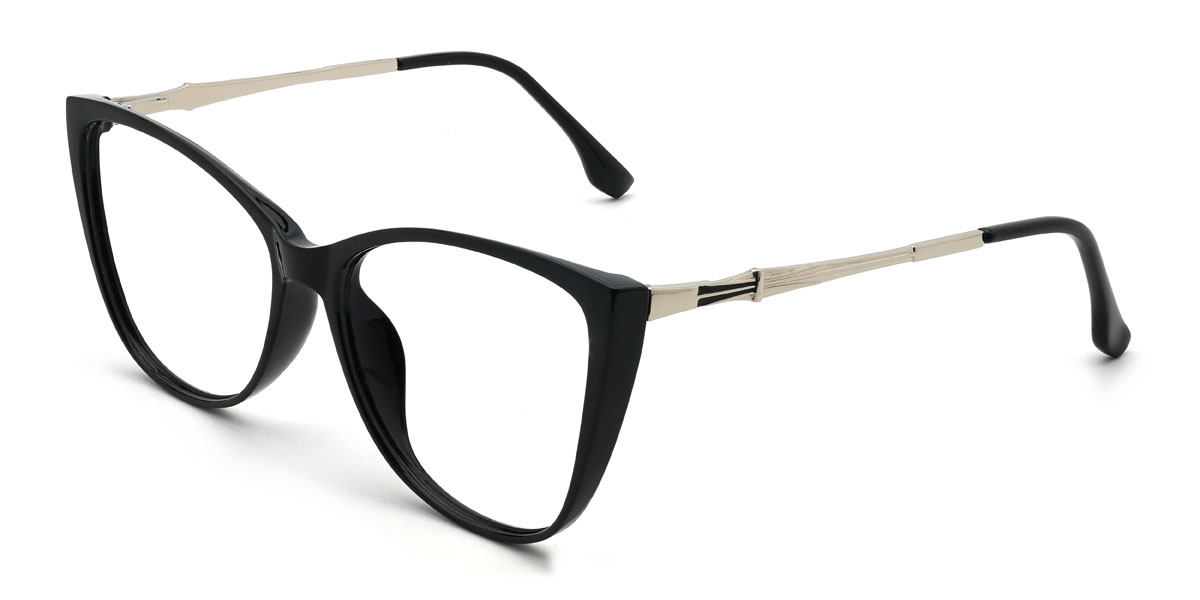 Fekete Thelma Szemüveg - Cat Eye Glasses